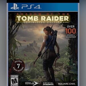 Sony PS4 Video Game - Shadow of the Tomb Raider: Definitive Edition